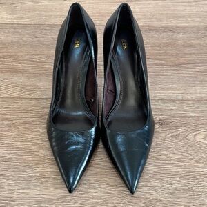 Zara Classic Black Pointed Heels
